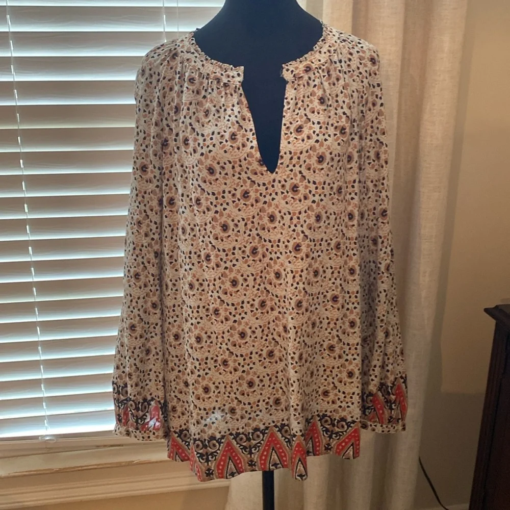 Lucky Brand Tunic Top- XL - Picture 1 of 6